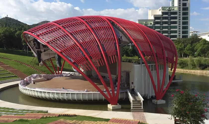 Xiamen University Water Music Plaza